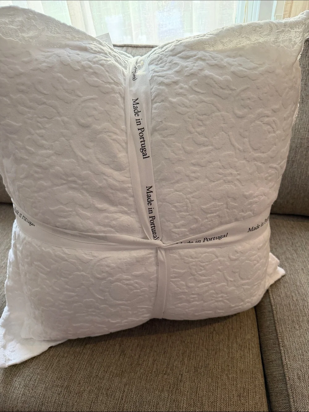Made in Portugal,SET OF 2 DECORATIVE PILLOWS